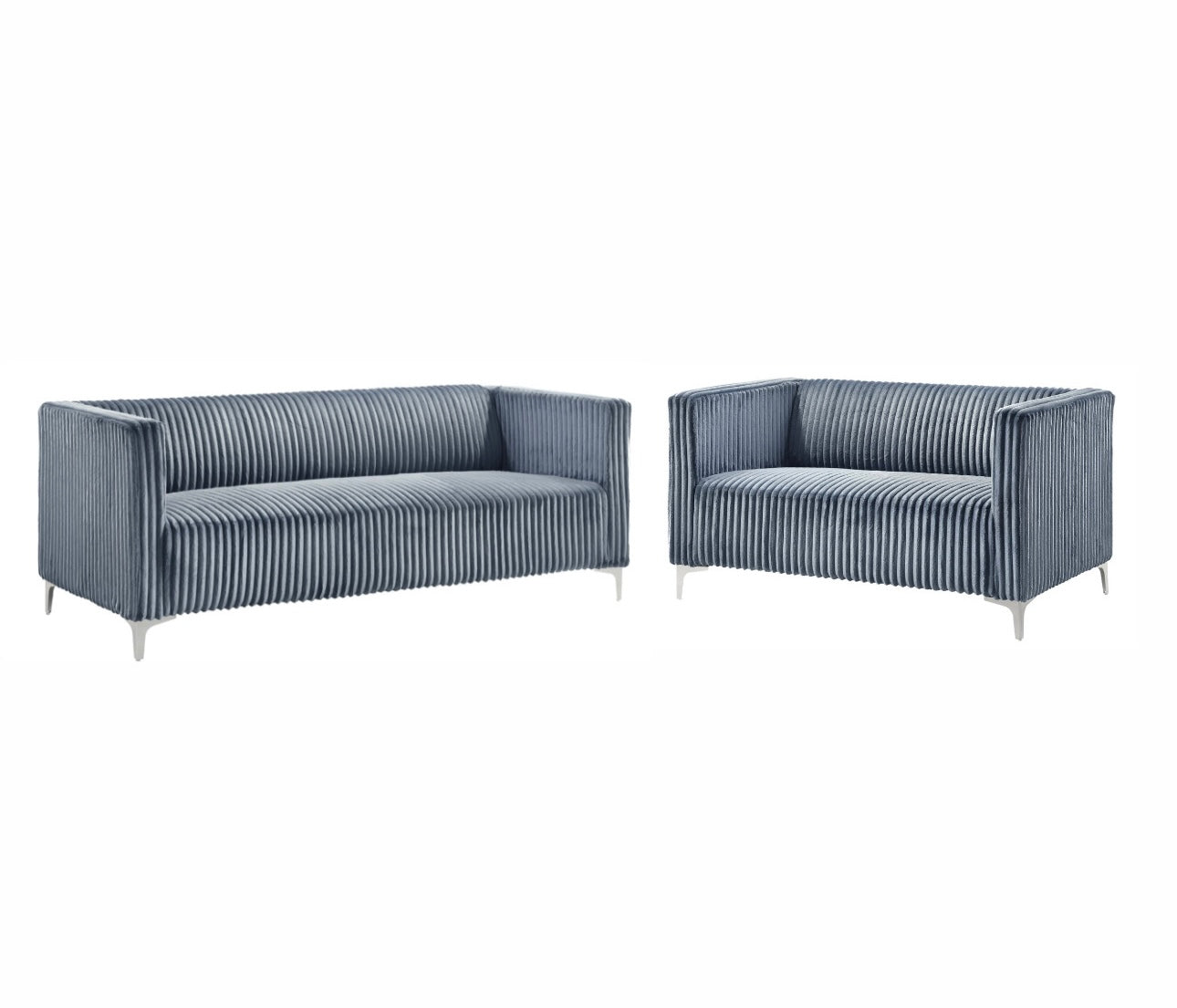Ninda velvet living room set